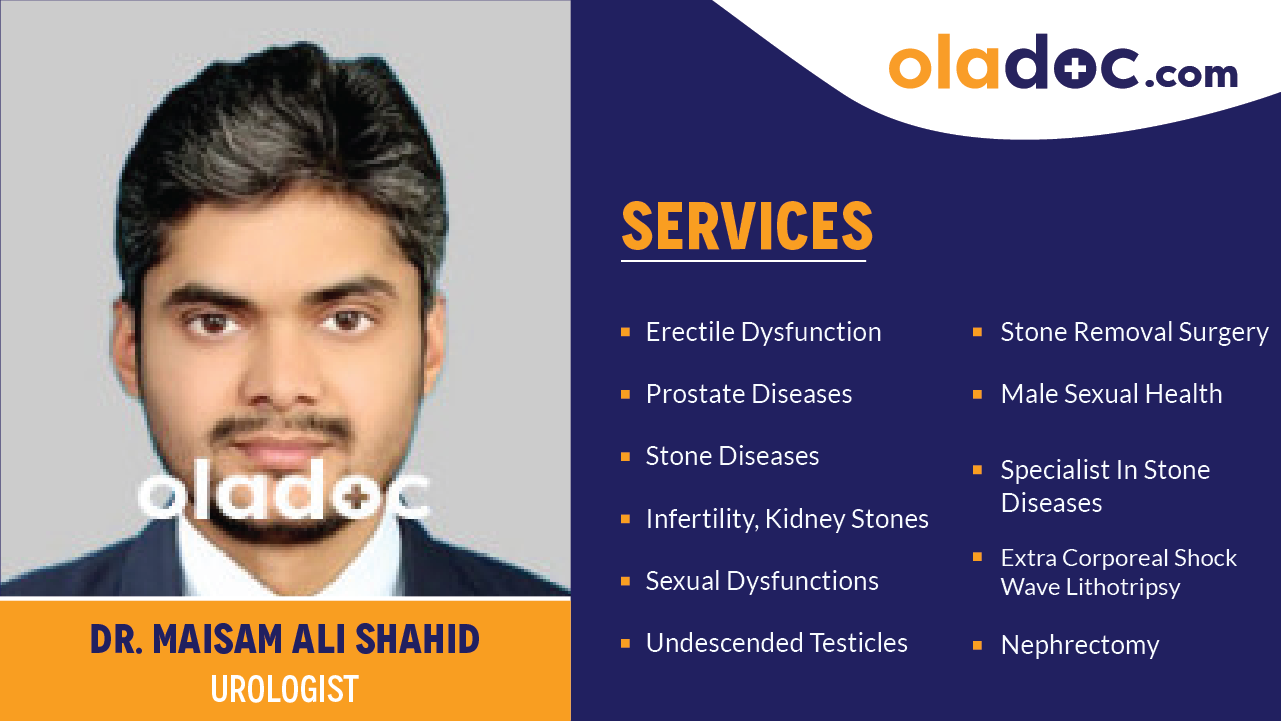 Services provided by Dr.Maisam Ali Shahid
